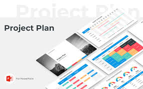 Download Project Plan Powerpoint Template Graphic By Jetztemplates Creative Fabrica PSD Mockup Templates