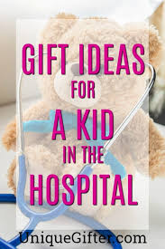 Including a mix of 40 individual sweet and savory snacks from nuts to fruit chews and veggie chips, these will definitely provide them with the nutrients they need. 20 Gift Ideas For A Kid In The Hospital Unique Gifter