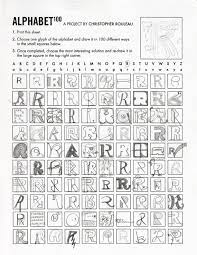 Ich zeige dir das komplette alphabet mit großartigen detailaufnahmen von jedem buchstaben. Alphabet 100 Lettering Alphabet Lettering Lettering Fonts