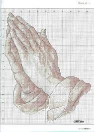 Aida 14, vintage 153w x 240h stitches size(s): 36 Praying Hands Ideas Plastic Canvas Patterns Free Plastic Canvas Crafts Plastic Canvas Patterns