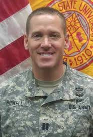 Welcome to BGSU! CPT Howell MSG Escalante New Cadets