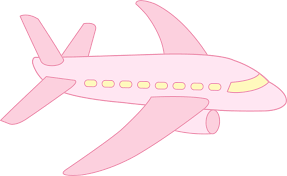 Cute Pink Airplane Free Clip Art Free Clip Art Cartoon Airplane Clip Art