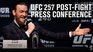 Conor mcgregor takes on dustin poirier at ufc 257 this weekend, with the final press conference to come at 1pm today. Hmuuupgbctyxym