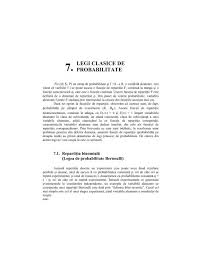 Un numar este divizibil cu 10 daca si numai daca ultima sa cifra este 0. 7 Legi Clasice De Probabilitate Analiza Matematica Mpt