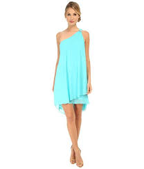 Laundry By Shelli Segal Draped Chiffon Cocktail Dress Womens Cocktail Dresses High Low Cocktail Dress Evening Dresses