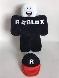 Plush Toy Classic Roblox Guest Plushie With Removable Roblox Hat Brand New Handmade Plush Roblox Plush Toy