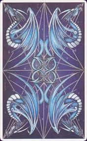 The night sun tarot measures 65 x 120 mm, this makes it slightly narrower than many tarot decks and very easy to handle. Dragon Tarot Aeclectic Tarot