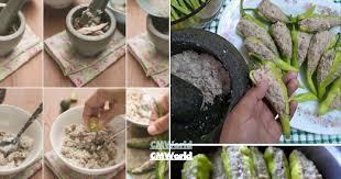 Madihaa & mum bahan2 lada solok atau lada hijau secukupnya (pilih yang solok lada: Resepi Solok Lada Kelantan Dari Dapur Kak Tie