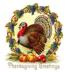 Antique Images Free Thanksgiving Day Graphic Thanksgiving Turkey With Wreath Of Purpl Thanksgiving Clip Art Thanksgiving Greetings Vintage Thanksgiving Cards