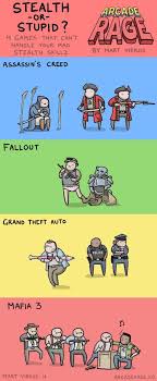 Stealth Games In A Nutshell Funny Gaming Memes Funny Games Video Games Funny