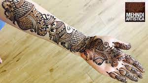 The key aspect of colored mehndi patterns. Full Hand Mehndi Designs Best Mehendi Video 2017 Youtube