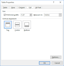 You can also resize one or more rows, columns, or individual cells in a table. Fitting Text Into Cells Microsoft Word