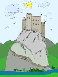 Ausmalbilder ritterburg , die 21 besten bilder von einfache ausmalbilder in 2019, ausmalbilder auto zum ausdrucken archives ae. Burg Auf Einem Felsen Kindergaudi