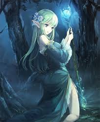 Card Wandering Elf Mage Anime Elf Character Art Elves Fantasy