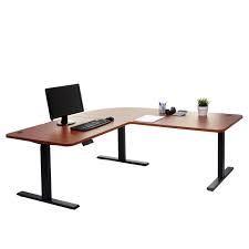 Computer schreibtisch mit regalen oder schränken wichtige lieferinfo: Eck Schreibtisch Hwc D40 Burotisch Computertisch Elektrisch Hohenverstellbar Memory 178x178cm 84kg Natur Schwarz