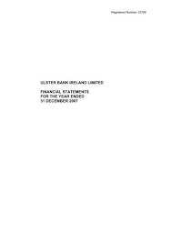 Visit today to see how we can serve you. Pdf Ulster Bank Ireland Limited Financial Statements