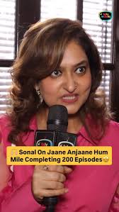 Jaane Anjaane Hum Mile producer Sonal Kakar in an exclusive interview with  TellyMasala spoke about show completing 200 episodes, casting Bharat-Ayushi  , show’s TRP rating and more. 😍🥳🙌🏼, #sonalkakar ...