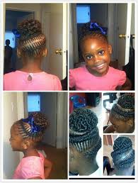 Pin one side away so you don't accidentally start braiding it. Pin By Queasha Nielsen On Hair My Natural Daughter Niece Hair Styles Lil Girl Hairstyles Natural Hairstyles For Kids