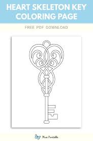 Since 2007 the graphics fairy blog has been providing free vintage images and crafting tutorials, to crafters, digital designers, collage artists, junk journal creators etc. Free Printable Skeleton Key Coloring Pages 113 Coloring Me Response