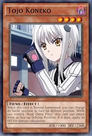 Made this a while ago but forgot to upload it because of the site error thingy. My Friends And I Make Custom Cards To Play Yu Gi Oh So I Made One Based On High School Dxd Only Main Deck Monsters Included There Highschooldxd