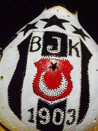 Su Kabagi Lamba Gourd Art Bjk Kara Kartal Siyah Beyaz Mumluklar Lamba Kartal