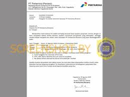 Salah Surat Panggilan Calon Karyawan Pertamina Diy Dan Solo Turnbackhoax
