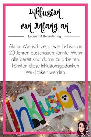 inklusion von anfang an mit aktion mensch chaos konfetti besondere kinder leben mit behinderung behinderte kinder