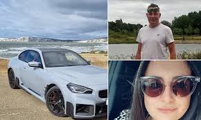 Mother who dumped ex after scooping £1m Lotto jackpot flaunts new boyfriend  and flash £50,000 BMW she bought with winnings