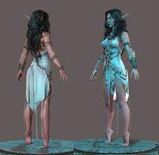 Tyrande Whisperwind George Panfilov Warcraft Art Elves Fantasy George