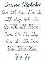 Cursive Alphabets Worksheets Morningknits Com