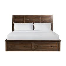 Deep, its six drawers can store any clothing, linens and blankets that go in a traditional chest, without taking up more room in your bedroom. King Damen 6 Drawer Platform Storage Bed Chestnut Picket House Furnishings Target