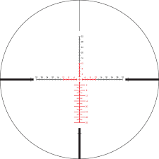This is a 2nd focal plane scope with moa reticle. Vortex Viper Pst Gen Ii Avis Test Lunette De Tir 3 15x44 5 25x50