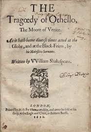 In the very first scene, roderigo and iago disparage othello in explicitly racial terms, calling him, among. William Shakespeare Othello Act 1 Scene 1 Genius