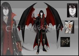 Custom Vampire By Cathrine6mirror Vampire Character Design 3d Characters