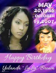 Remembering Yolanda Rose "LaLa" Brown