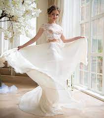 This crop top from corded lace. Wedding Crop Top Lace Crop Top Crop Top Wedding Dress Crop Top Two Piece Wedding Dress Beach Wedding Dress Lace Wedding Dress Wedding Crop Top Wedding Dress Top Wedding Dresses Two
