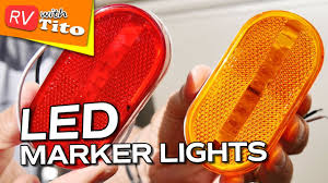 Installing Led Marker Clearance And Porch Lights On Rv Youtube
