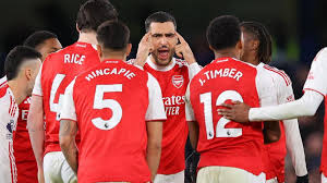 Chelsea 1-1 Arsenal: Moises Caicedo sent off as 10-man Blues hold Gunners