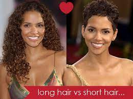 Shorter hair that is healthy and lustrous is better than having long hair that is damaged and unkempt. Short Hair Vs Long Hair And What Men Like Diva Dating Blog