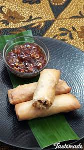 Semarang Spring Roll Recipe Indonesian Food Lumpia Recipes