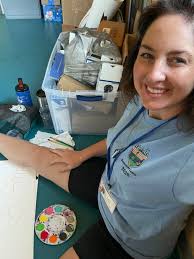 It's only the second full day of Camp Trach Me Away and we are already worn  out. It's sooooooo HOT and humid here in Georgia. Whew! I'm thankful that  I'm full time