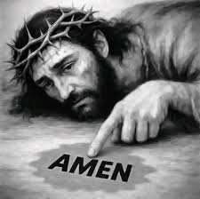 ÉI no nos debía nada, iy aun asi dio Su vida por nosotros! No te hará daño  mover el dedo y "¡Señor Jesús, te amo!"