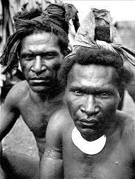 Old photo of Mondo Village in Central Papua New Guinea