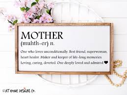 Horizontal Mother Definition Svg Mother Definition Svg Etsy In 2020 Sign Mother Signs For Mom Mothers Day Signs
