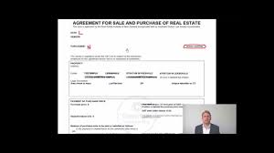 The purchase and sales agreement can come in handy for the people who are involved in such transactions. Putting In An Offer Understanding The Sale And Purchase Agreement Part 1 Youtube