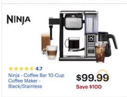 The 7th pick in our list of best cyber monday and black friday coffee maker deals is the amazing ninja coffee bar auto coffee maker. Ninja Black Friday 2020 Foodi Grill Air Fryer Blender Coffee Bar Deals Funtober