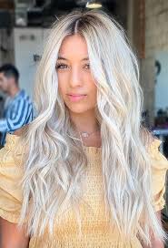 Best on lighter complexions and light eye colors such as blue or green, this shade is a fabulous option for naturally graying hair. 59 Icy Platinum Blonde Hair Ideas Platinum Hair Color Shades To Inspire
