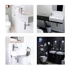 tiny corner sink for bathroom walls