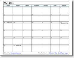 Whether you're looking for the best online photo printing, custom photo canvas prints, a unique gift or you simply want to celebrate life's best moments; May 2021 Printable Calendar Print As Many As You Want