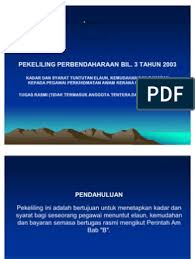 Pekeliling perkhidmatan bilangan 3 tahun 2012. Pekeliling Perbendaharaan Tugas Rasmi
